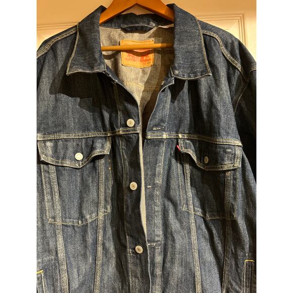 Levi's Trucker Style Denim Jacket 4XL - Picture 2 of 9